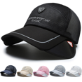 thumbnail image 3 of Gorra de verano para hombre, gorra de malla, gorra protectora solar para exteriores, gorra retráctil para mujer, gorra de béisbol, gorra de pesca transpirable, 3 of 6