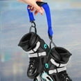 thumbnail image 4 of Colaxi Inline Roller Skate Shoes Strap Skating Shoes Hanging Handle Buckle Ski Boots Carrier Strap for Skateboarding Kids Men Women blue, 4 of 10