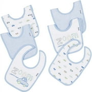 Gerber - Terry Cloth Bibs 6-pack, Blue
