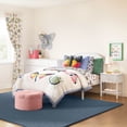 thumbnail image 2 of Mainstays Kids Twin Size Wood Platform Bed Frame, White, 2 of 8
