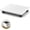 White-13.8 x 11.8 x 2.4 Inches-1, variant on Walnut 13.8 x 11.8 x 2.4 Inches 1 Pack Under Desk Printer Stand