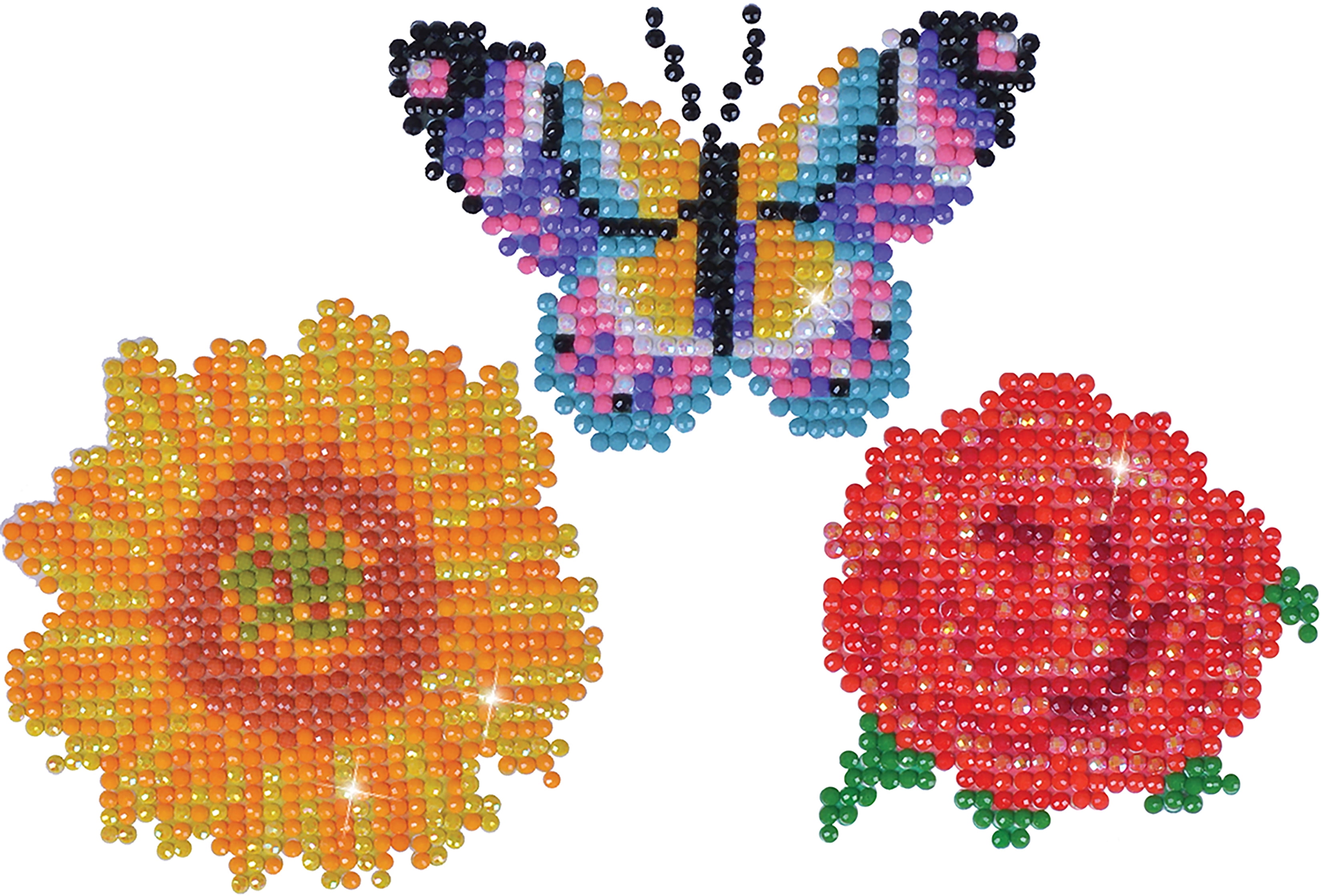 Diamond Dotz Diamond Stickers Facet Art KitAssorted Classic 3/Pkg