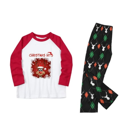 

ketyyh-chn99 Christmas Pajamas for The Family on Offer Family Christmas Pajamas Set Little Girl Christmas Pajamas for Family