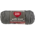 thumbnail image 2 of Multipack of 6 - Red Heart With Love Yarn-Pewter, 2 of 2