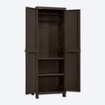 thumbnail image 3 of Armario Ropero Organizador Rattan Closet Ropa Plástico Wengue Rimax, 3 of 5