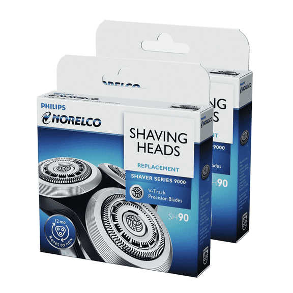 SH90 Replacement Head- Compatible with Philips 9000 Series Electric Razor, 6 Pieces, Compatible S9531 S9721/84 S9511 S8950 S8980/12 S9311/21