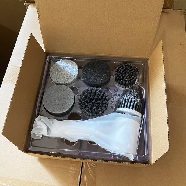 Cepillo de limpieza eléctrico para el hogar, multifuncional, para cocina, baño, cepillo automático inalámbrico, cepillo para lavar platos, olla, artefacto