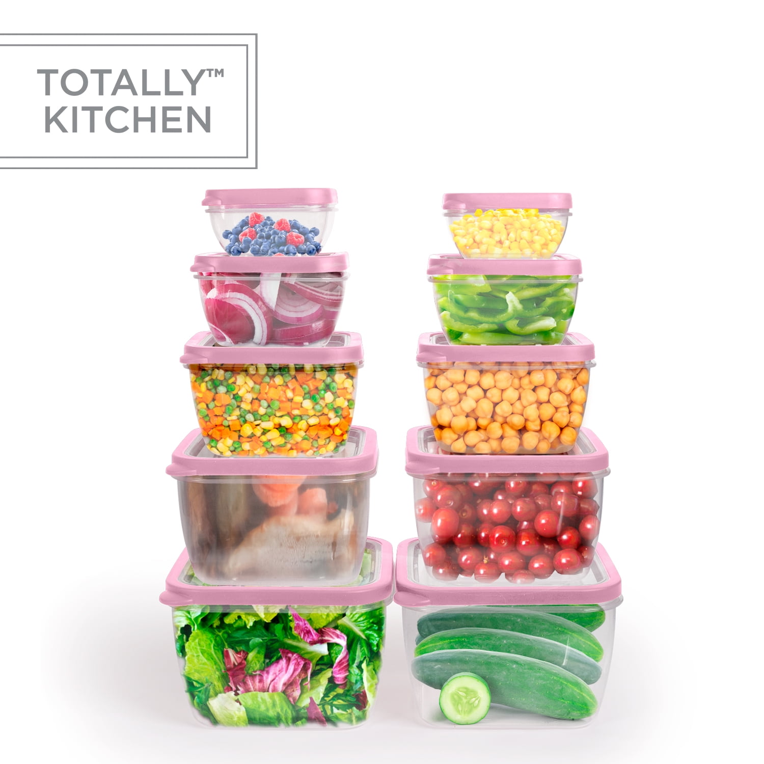 Kitcheniva Microwavable Food Containers With Lids - 10 PCS, 10 - Kroger