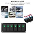 thumbnail image 4 of Rocker Switch Rocker Switch Panel 12-24V Waterproof 6-Gang LED Trailers For  Buses, 4 of 8