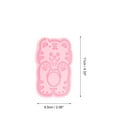 thumbnail image 4 of Unique Bargains Cartoon Bath Brush for Shower 4.33"x2.56"x0.79" Pink, 4 of 6