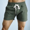 thumbnail image 5 of Abcnature Men's Athletic Shorts, Sports Gym Running Short Pants, Mens Summer Casual Fitness Bodybuilding Solid Pockets Sports Shorts, Cargo Casual Hiking Shorts Army Green XL, 5 of 5