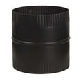 thumbnail image 2 of Imperial Manufacturing Group Bm0049 8 Black Matte Double End Crimped Stovepipe Connector Union, 2 of 2