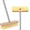 Yellow, variant on Floor Scrubber Brush with Long Handle for Deck Cleaning, 52'' Stiff Bristle Scrub Broom for Shower, Bathroom, Boat, Concrete, Carpet, Garage