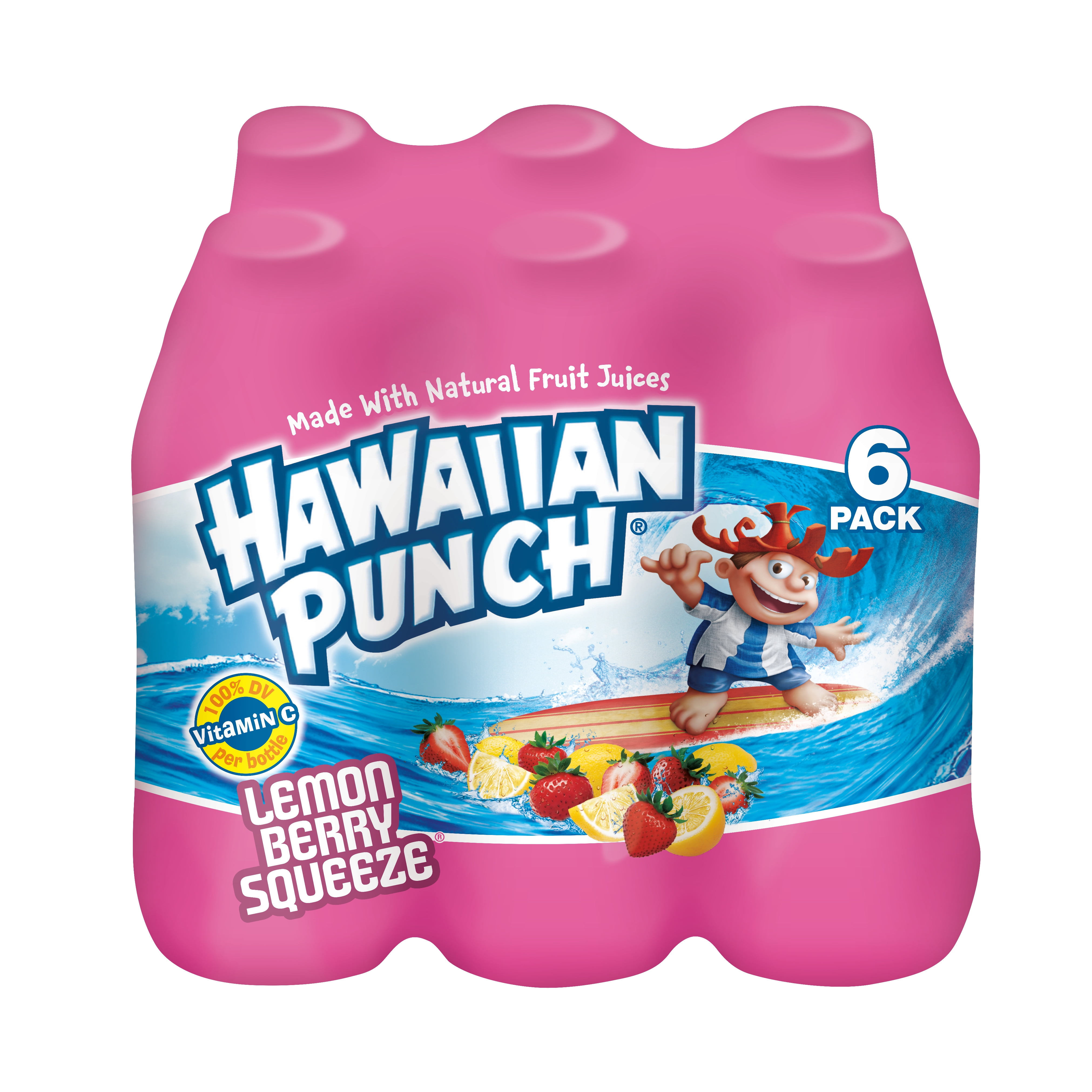 Photo 1 of Hawaiian Punch Lemon Berry Squeeze, 10 Fl. Oz., 24 count