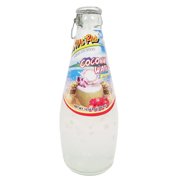 De mi Pais Coconut Water 10.5 oz Agua de Coco (Pack of 6) Walmart