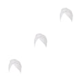 thumbnail image 4 of Turbante Nudo de punto Qarigey Interior Hijab Cubierta Gorro Moda Blanco Type1 NO1, 4 of 6