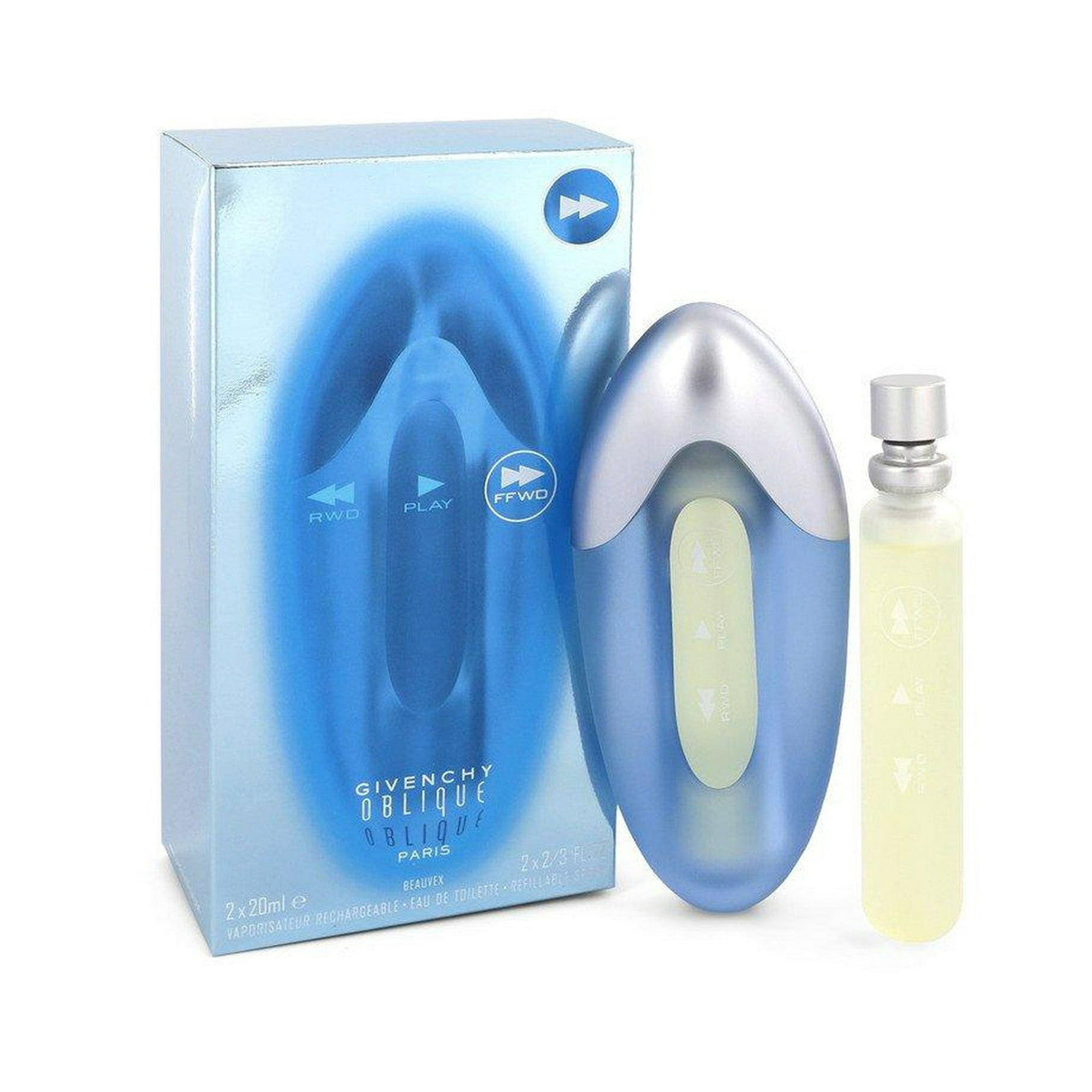 Oblique Fast Forward by Givenchy Two 2 3 oz Eau De Toilette Spray Refills 2 3 oz Walmart