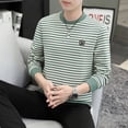 thumbnail image 3 of Men's Stripe Versatile Print B Long Sleeve Sweatshirt, 3 of 3