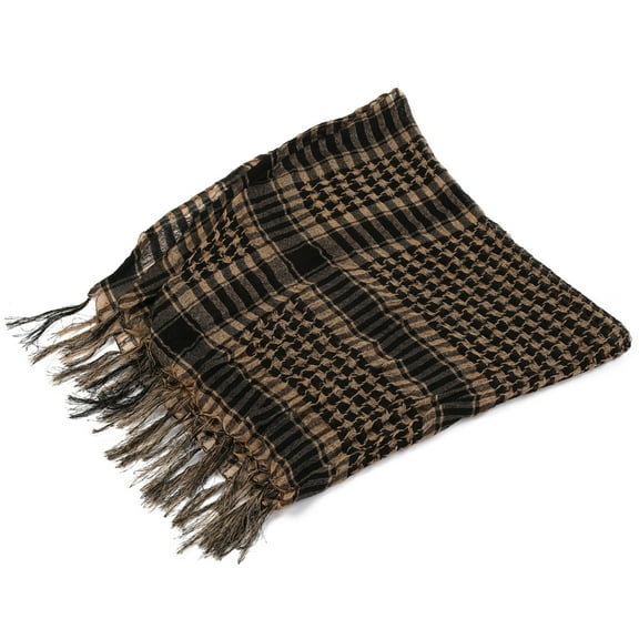 Premium Polyester Arab Keffiyeh Military Scarf for Head Neck Face Wrap