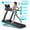 Black-15% Auto Incline, variant on ROBORE 20% Under Desk Treadmill with Incline, Manual Foldable Home Treadmill with Quiet 3.5 HP Motor, 400LBS Capacity Workout
