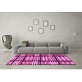 thumbnail image 3 of Ahgly Company Indoor Rectangle Abstract Purple Modern Area Rugs, 2' x 4', 3 of 4