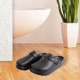 thumbnail image 3 of Yunhgft Nurse Clogs Slippers Waterproof Women Nursing Shoes Doctor Summer Black 39, 3 of 9