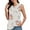 Floral White, variant on Womens Tank Tops Summer Casual Sleeveless Cute Twist Knot Shirt Blouse Tunics