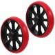 thumbnail image 3 of Shopping Cart Wheels Grocery Cart Wheels for Replacement 2Pcs Rubber, 3 of 4
