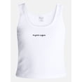 thumbnail image 5 of No Boundaries Ribbed Graphic Game-Day Tank Top, Women's and Women's Plus Sizes XXS-4X, 5 of 5