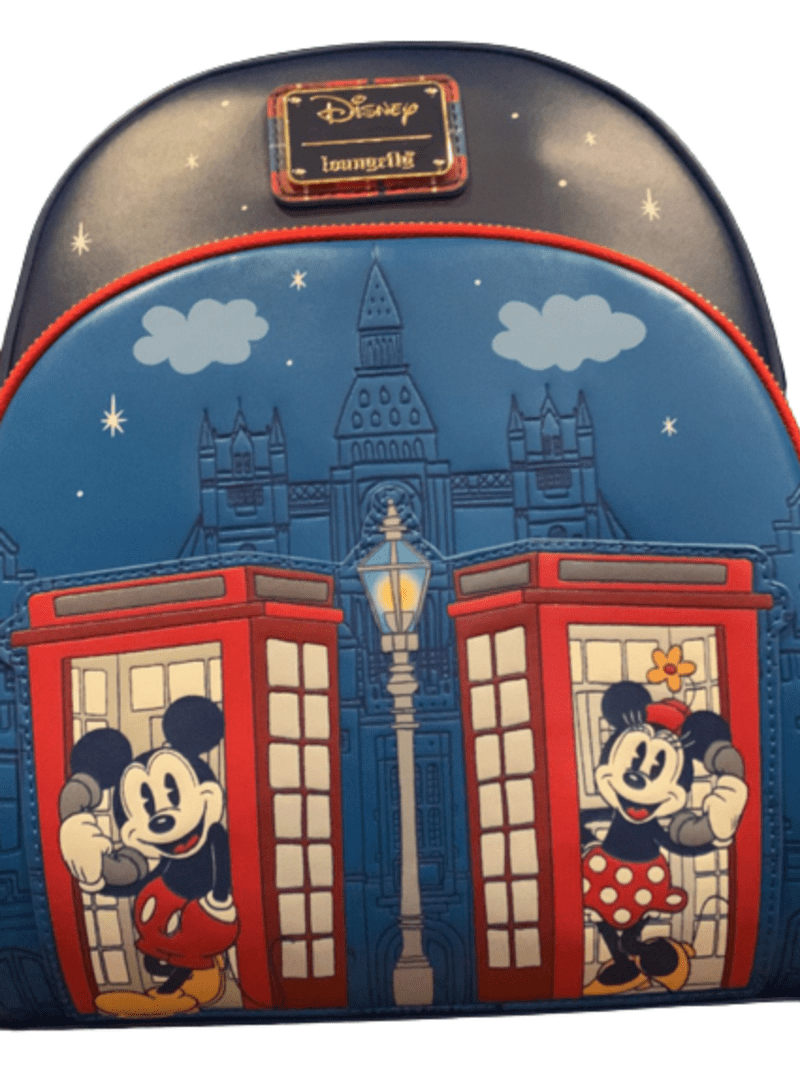 Disney Parks Epcot UK London Mickey Minnie Loungefly Mini