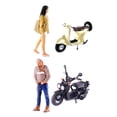 thumbnail image 1 of Accesorio de tren Hugo Figuras de dioramas motocicleta 1:64, 1 of 10