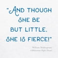 thumbnail image 3 of CafePress - Little But Fierce! Ringer T - 100% Cotton Ringed T-Shirt, 3 of 4