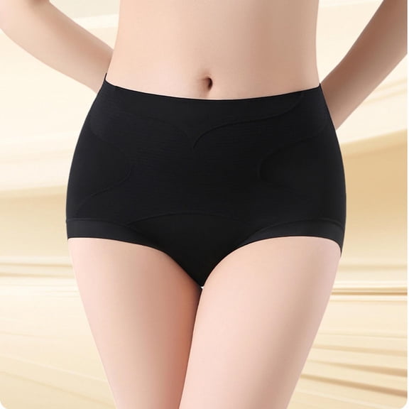 Elvqul Tummy control panties for Women - Firm Control Mid Rise Tummy Comfortable Underwear