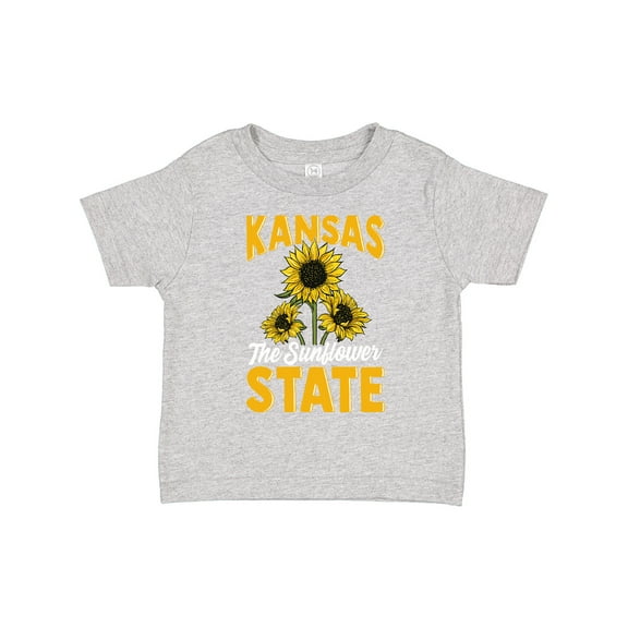 Inktastic Kansas the Sunflower State Boys or Girls Toddler T-Shirt