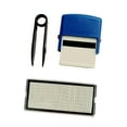 thumbnail image 2 of segolike Self Inking Stamp Compact Multipurpose Printing Stamp for Parents Home Hobby 14mmx38mm, 2 of 9
