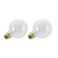 thumbnail image 4 of Aspen Creative Corporation 60W E26 Incandescent Edison Globe Light Bulb (Set of 2), 4 of 7