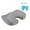 Super Soft Gray, variant on Memory Pillow Slow Rebound Gel U-shaped Ice Pillow Memory Cotton Summer Cool Hip Cushion U-shaped Neck Pillow