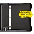 thumbnail image 4 of Five Star 1-1/2 Inch Zipper Binder, Ring Binder, Black (72360), 4 of 7