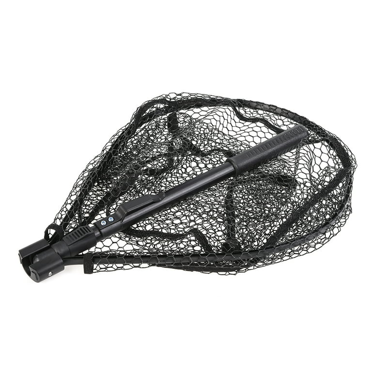 Fishing Landing Net Portable Foldable Lightweight Net Nylon Mesh