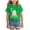 H-Green, variant on mgoYE Kids Short Sleeve Shirt Horse Shirt for Girls Western Shirt Cowgirl Tshirts Horse Riding Tee Gift Graphic Tees Tops(Black,5-6 Years)