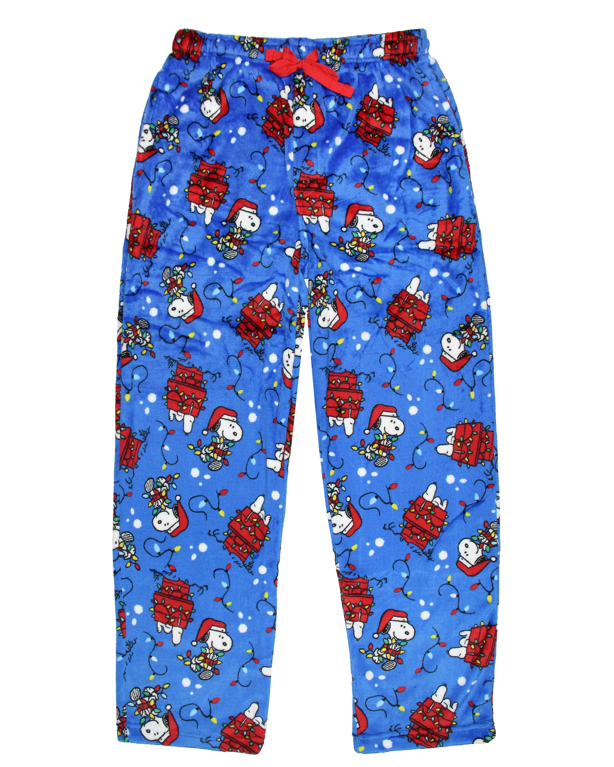 Peanuts Snoopy Holiday Doghouse Christmas Lights Plush Fleece  display picture 1