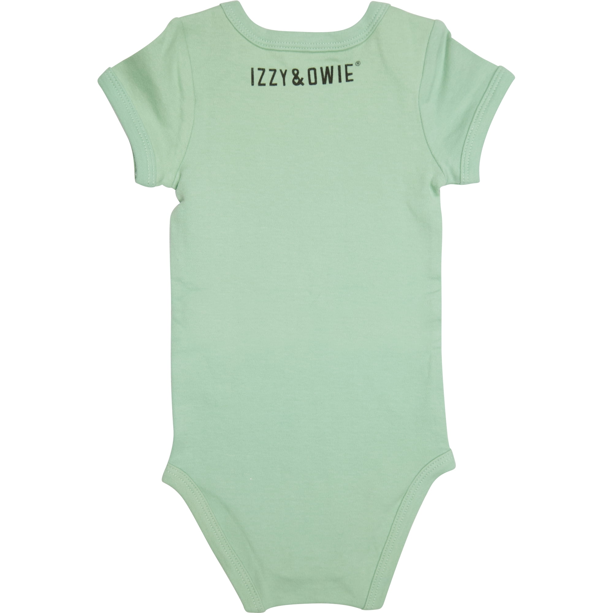 Pavilion Gift Company - Fox - 12-24 Months Green Onesie