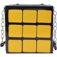 thumbnail image 3 of YOUI-GIFTS Women's Cute Cube Shape Handbag Magic Shoulder Bag Clutch Bag With Super Long Shoulder Strap, 3 of 8