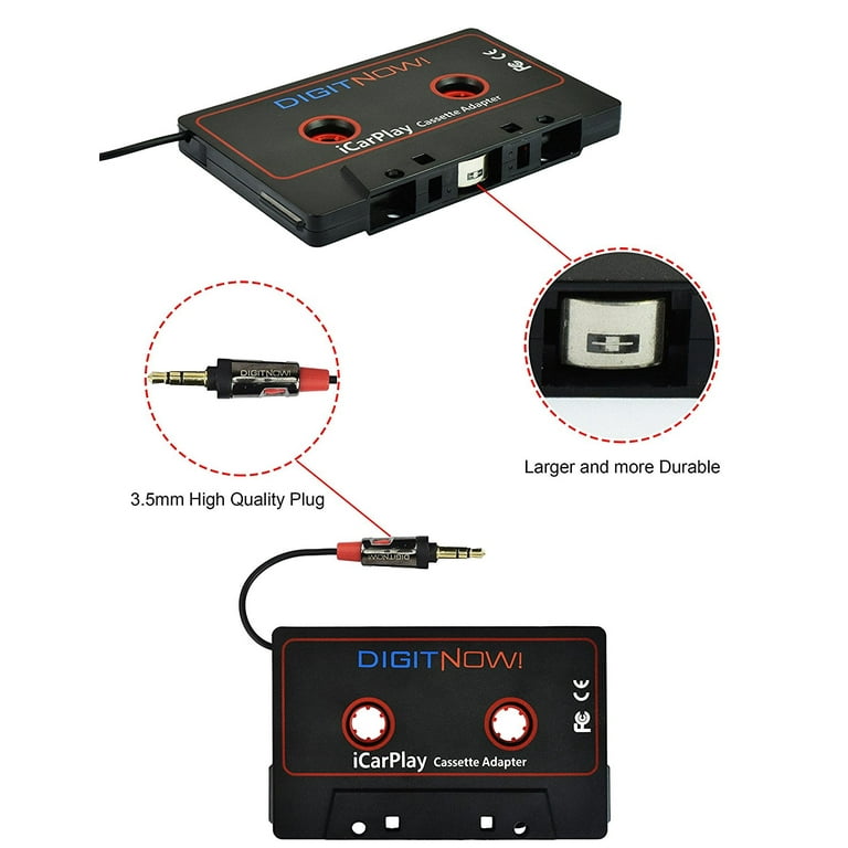 DIGITNOW Car Cassette Player Adapter Audio Tape Listen to Your