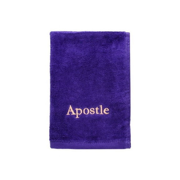 Swanson Christian Supply Deacon-Black with Gold Lettering Towel