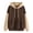AB848 Khaki, variant on Tisuna Womens Color Block Hoodies Casual Long Sleeve Pullover Tops Comfort Fit Sweatshirts With Pockets Workout Fall Winter Clothes Size L