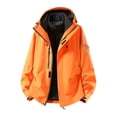 thumbnail image 7 of Fanshiluo Men's 3‑in‑1 Ski Jacket, Hooded Waterproof Windproof Detachable Fleece Liner Full‑Zip Winter Coat with Adjustable Cuffs and Multi Zipper Pockets for Men,L,Big and Tall Men, 7 of 7