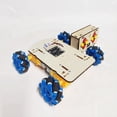 thumbnail image 4 of DIY Wooden Remote Control Car Science Experiment Physical Model DIY Remote Control MCNA Mother-Wheel Car for Kids Gifts, 4 of 5