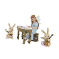 thumbnail image 4 of MAGIDEAL Fairy Playing Piano Statue Ornament Collectible Miniature Landscape Resin, 4 of 8