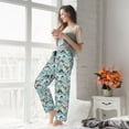 thumbnail image 5 of Pofeuu Cartoon Pirate Print Women's Fashion Pajama Pants with Pockets Comfy Drawstring Sleep Lounge Bottoms-X-Large, 5 of 6